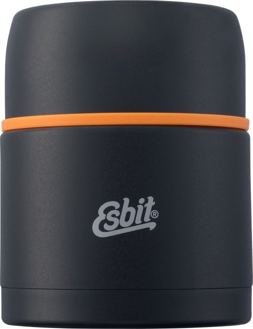 Esbit Food Thermobehälter inkl. Schüssel 18/8 Edelstahl Schwarz 500 ml - Isolierflaschen & Isobehälter