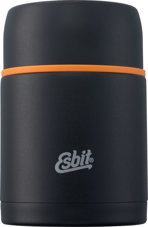 Esbit Food Thermobehälter inkl. Schüssel 18/8 Edelstahl Schwarz 750 ml - Isolierflaschen & Isobehälter