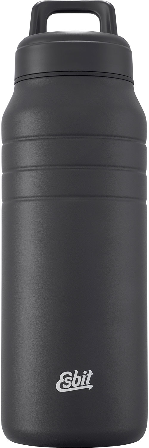 Esbit Majoris Edelstahl Isolierflasche schwarz 1 Liter - Isolierflaschen & Isobehälter