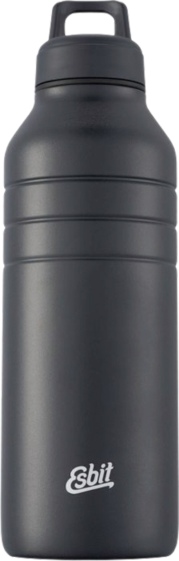 Esbit Majoris Edelstahl Trinkflasche schwarz 1000 ml - Trinkflaschen