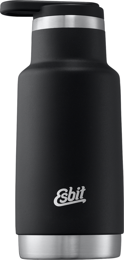 Esbit Pictor Edelstahl Isolierflasche Standard Mouth 350 ml schwarz - Isolierflaschen & Isobehälter