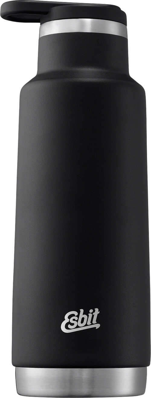 Esbit Pictor Edelstahl Isolierflasche Standard Mouth 550 ml schwarz - Isolierflaschen & Isobehälter