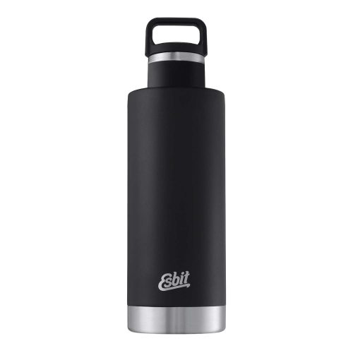 Esbit Sculptor Edelstahl Isolierflasche 1000 ml schwarz - Isolierflaschen & Isobehälter
