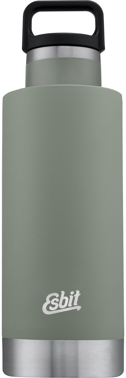 Esbit Sculptor Edelstahl Isolierflasche 750 ml grau - Isolierflaschen & Isobehälter