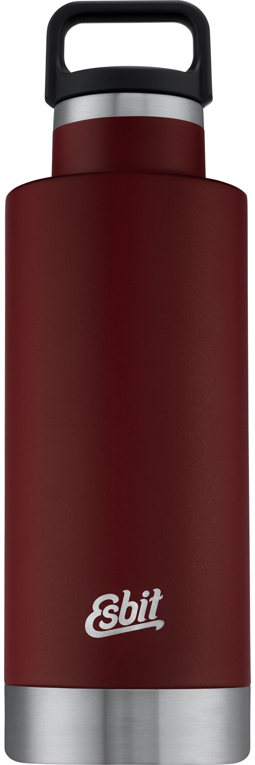 Esbit Sculptor Edelstahl Isolierflasche 750 ml rot - Isolierflaschen & Isobehälter
