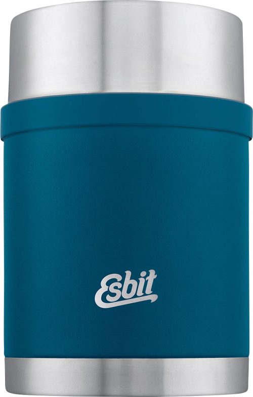 Esbit Sculptor Food-Thermobehälter inkl. Schüssel 18/8 Edelstahl Polar Blue 750 ml - Isolierflaschen & Isobehälter