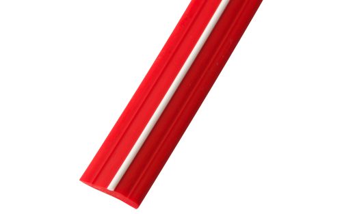 Estorfer Leistenfüller Breite 12 mm Rot / Weiß (Meterware) - Scharniere, Beschläge & Möbelzubehör
