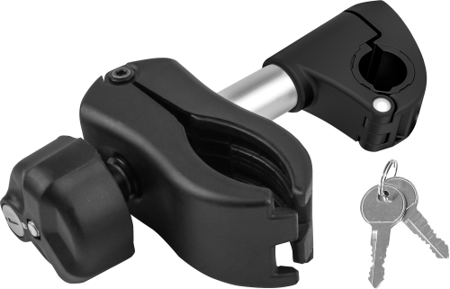 Eufab Fahrradrahmenhalter zur Befestigung an Fahrradträgern kurz 12 cm - Fahrrad-Halter & -Befestigungen