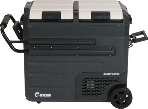 Eurom Big Fred Kompressor Kühlbox Dual Zone mit Rollen 12/24V 58 Liter - Kompressor Kühlboxen