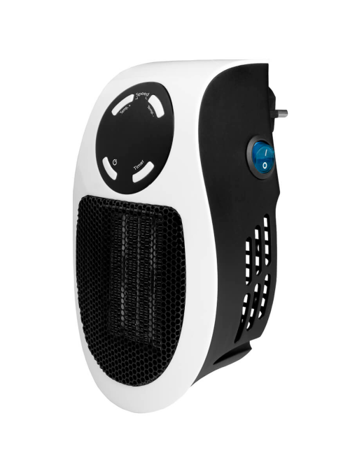 Eurom Heat Plug-in Keramikheizung 500 W - Keramik-Heizlüfter