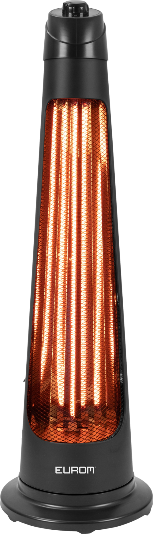Eurom Q-Tower 1200 Elektrische Heizung 1200 Watt - Heizstrahler