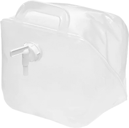 Faltkanister 20 Liter lebensmittelecht, transparent   - Frischwasserkanister von Katadyn