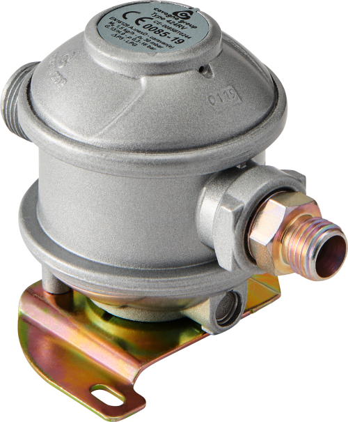 Favex Gasdruckregler Flüssiggas für Wohnwagen 30 mbar 8 mm - Gasdruckregler Fahrzeug von Fawo