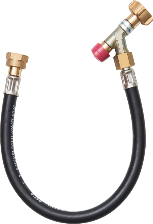 Favex Gasschlauch mit Durchflussbegrenzung 40 cm - Gas-Verlängerungsschläuche von Fawo