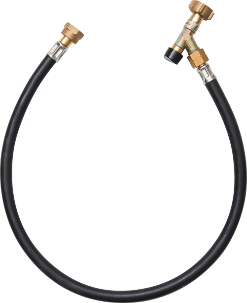 Favex Gasschlauch mit Durchflussbegrenzung 75 cm - Gas-Verlängerungsschläuche von Fawo