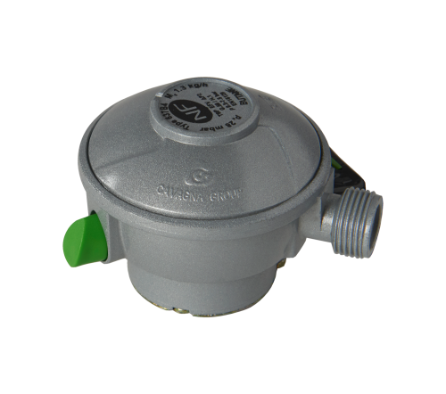 Favex Quick on Gasdruckregler Butan Niederdruck 28 mbar für Frankreich - Camping-Gasdruckregler von Fawo