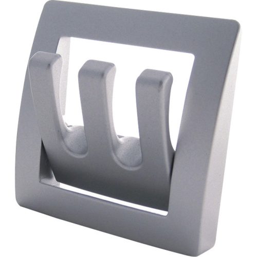 Fawo Kleiderhaken Garderobenhalter klappbar mit 3 Haken silber - Halterungen und Befestigungen