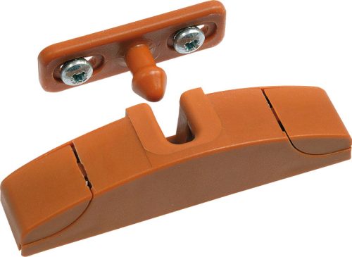 Fawo Möbelschnäpper WK 2 teilig braun - Scharniere, Beschläge & Möbelzubehör