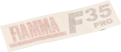 Fiamma Aufkleber für Markise F35pro Fiamma Ersatzteilnummer 98672-001 - Ersatzteile Zelte & Markisen