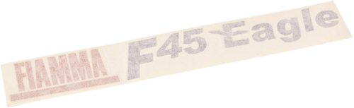 Fiamma Aufkleber für Markise F45eagle in Polar White Fiamma Ersatzteilnummer 98673-095 - Ersatzteile Zelte & Markisen