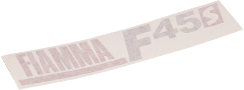 Fiamma Aufkleber für Markise F45s in Deep Black Fiamma Ersatzteilnummer 98673-161 - Ersatzteile Zelte & Markisen