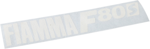 Fiamma Aufkleber für Markise F80s in Deep Black Fiamma Ersatzteilnummer 98673H236 - Ersatzteile Zelte & Markisen
