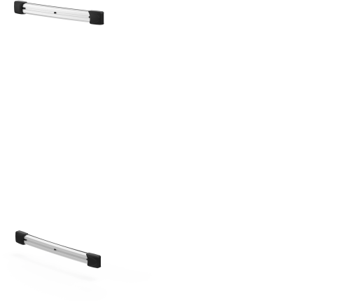 Fiamma Befestigungsprofil Kit Bars für Leiter Deluxe DJ passend für Crafter ab 2017 Aluminium - Leitern