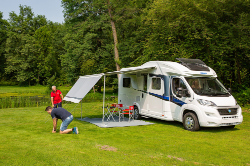 Fiamma Blocker Vorderwand 450, Sonnenschutz Markise Vorderwand - Markisenvorzelte & Wände