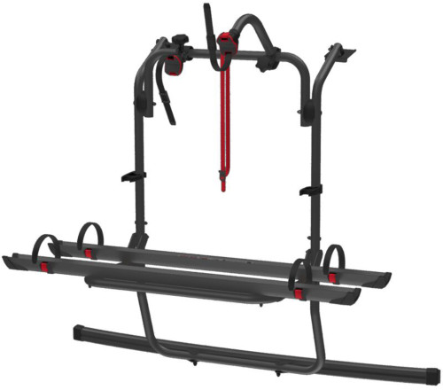 Fiamma Carry-Bike Stellantis Fahrradträger für 2 Fahrräder / E-Bike geeignet schwarz - Heck-Fahrradträger