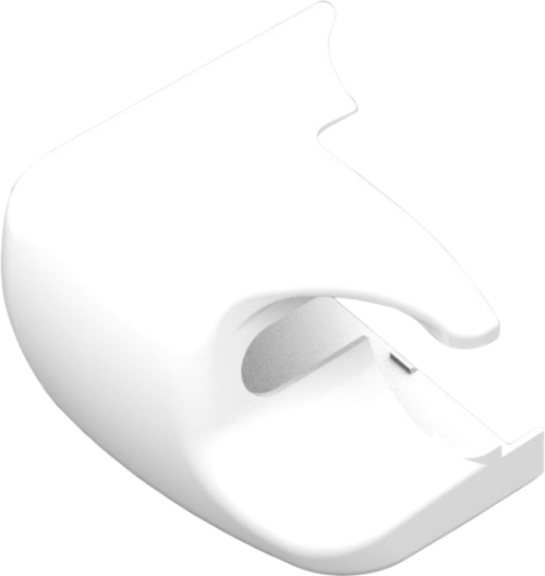 Fiamma Endkappe links für Markise F45i 250-400 Left Version - Farbe Polar White Fiamma Ersatzteilnummer 04274A01C - Ersatzteile Zelte & Markisen