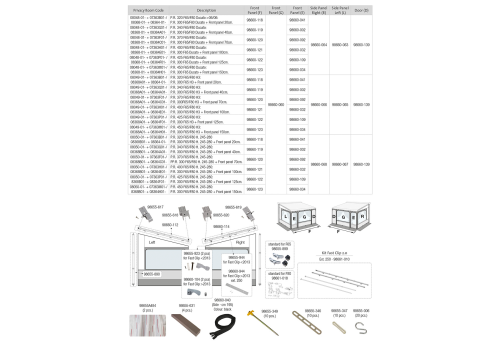 Fiamma Endstück Fast Clip recht vorne für Privacy Room F45 / F65 / Light / Fiamma Artikelnummer 98655-620 - Ersatzteile Zelte & Markisen