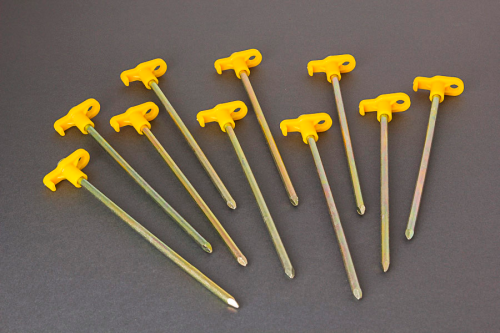 Fiamma Erdnägel Kit  für Fiamma F45 / F65 / ZIP / Privacy Room / Caravanstore 10 Stück Fiamma Artikelnummer 98655-349  - Ersatzteile Zelte & Markisen