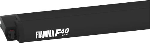 Fiamma F40 Van Dachmarkise 270 cm für VW T5 / T6 (Deep Black / Royal Grey) - Kassettenmarkisen