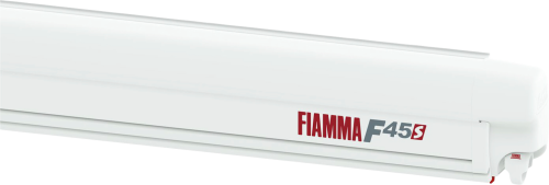 Fiamma F45s Wandmarkise 260 cm (Polar White / Royal Blue) - Kassettenmarkisen