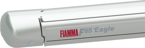 Fiamma F65eagle 400 Markise mit Motor Tuchfarbe Royal Grey 420 cm Gehäusefarbe Titanium - Kassettenmarkisen