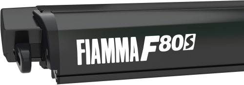 Fiamma F80s Markise Deep Black / Royal Grey 370 cm - Kassettenmarkisen