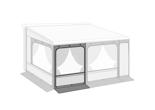 Fiamma Front Panel Ersatzfrontwand für Privacy Room Vorzelte 200 cm - Ersatzteile Zelte & Markisen