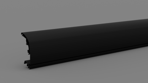 Fiamma Frontblende 370 mit 2 Verschlüssen für F80S Deep Black Fiamma Artikelnummer 98673H232 - Ersatzteile Zelte & Markisen