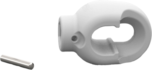 Fiamma Getriebeöse kurz (Titanium) - Ersatzteile Zelte & Markisen