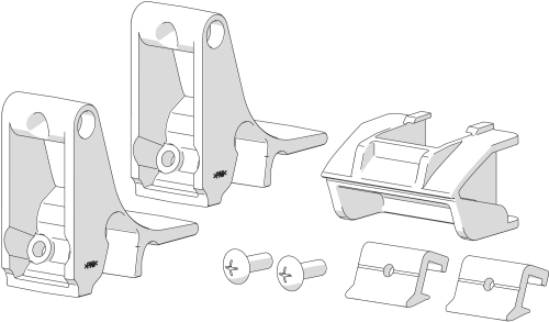 Fiamma Kit Side Montageset für Markisen-Seitenteile Side W Pro F45/F80/Shade / Sun View Side F45/F80 passend für F65s / F65L - Weiteres Markisenzubehör