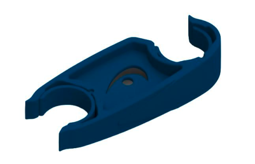 Fiamma Rack Holder blau für Carry Bike Restyling Fiamma Artikelnummer 98656M038 - Ersatzteile Zelte & Markisen