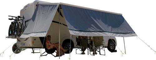 Fiamma Side Block F45/F80 Seitenwand für Markise F45S-F45L / F80S-F80L Höhe 220–260 cm - Markisenvorzelte & Wände