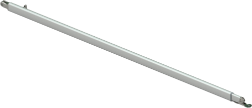 Fiamma Stützfuß rechts für Markise F45s 200 - Farbe Polar White Fiamma Ersatzteilnummer 98673-057 - Ersatzteile Zelte & Markisen