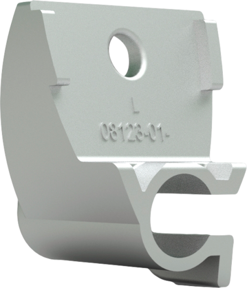 Fiamma Stützfußhalterung links Aluminium für Markise F80L 450-600 - Fiamma Ersatzteilnummer 98673L204 - Ersatzteile Zelte & Markisen