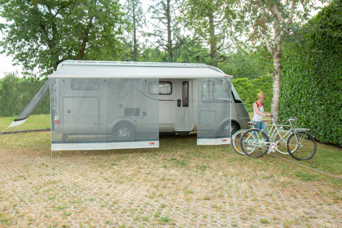 Fiamma Sun View XL 260 Markisenaufsatz Vorderwand Mindestmarkisenlänge 260 cm, Sonnenschutz Markise Vorderwand - Markisenvorzelte & Wände