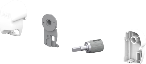 Fiamma Transformationssatz linke Version für Markise F45s / F45s PSA - Farbe Polar White Fiamma Ersatzteilnummer 98655-645 - Ersatzteile Zelte & Markisen