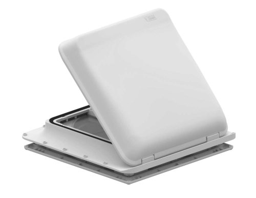 Fiamma Turbo Vent Premium Dachhaube mit Ventilator 40 x 40 cm weiß - Dachhauben