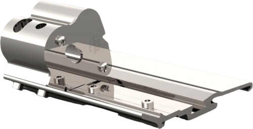 Fiamma innere Halterung rechts für Markise F45eagle 350-450 - Farbe Polar White Fiamma Ersatzteilnummer 98655-971 - Ersatzteile Zelte & Markisen