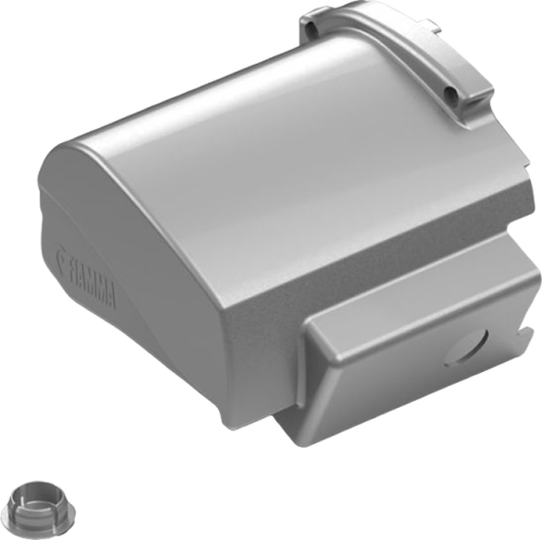 Fiamma linke Endkappe Motor Kit für Markise F80L - Farbe Titanium Fiamma Ersatzteilnummer 98673T175 - Ersatzteile Zelte & Markisen