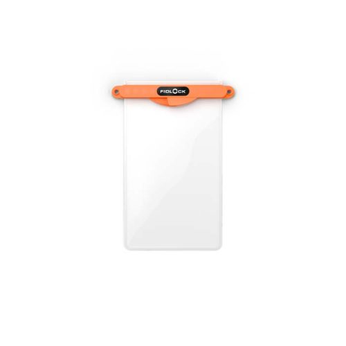 Fidlock  Hermetic Dry Bag wasserdichter Beutel transparent medi orange - Wasserdichte Taschen & Beutel